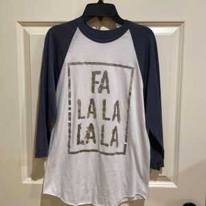 Christmas tee size small.